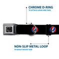 Load image into Gallery viewer, Steal Your Face Seatbelt Buckle Collar - Steal Your Face Repeat Black/Color
