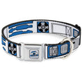 Load image into Gallery viewer, Star Wars R2-D2 Head Full Color White/Black/Blue/Gray/Red Seatbelt Buckle Collar - Star Wars R2-D2 Bounding Parts4 White/Black/Blue/Gray/Red
