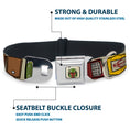 Load image into Gallery viewer, Star Wars Boba Fett Helmet Full Color Tan Seatbelt Buckle Collar - Star Wars Boba Fett Utility Belt Bounding Tan
