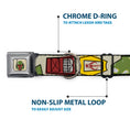 Load image into Gallery viewer, Star Wars Boba Fett Helmet Full Color Tan Seatbelt Buckle Collar - Star Wars Boba Fett Utility Belt Bounding Tan
