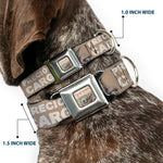 Star Wars The Child Sitting Pose PRECIOUS CARGO CLOSE-UP Full Color Tan/White Seatbelt Buckle Collar - Star Wars The Child Sitting Pose PRECIOUS CARGO Tan/White