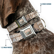 Star Wars The Child Sitting Pose PRECIOUS CARGO CLOSE-UP Full Color Tan/White Seatbelt Buckle Collar - Star Wars The Child Sitting Pose PRECIOUS CARGO Tan/White