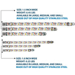 STAR WARS Logo Full Color Black/White Seatbelt Buckle Collar - Star Wars Classic Characters and Icons Collage White