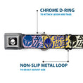 Load image into Gallery viewer, Star Wars Boba Fett Helmet Logo Full Color Black/White Seatbelt Buckle Collar - Boba Fett BOBA LIVES Graffiti Stacked Multi Color
