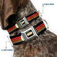 Load image into Gallery viewer, STAR WARS Stripe Logo Full Color Black/Multi Color Seatbelt Buckle Collar - Star Wars Millennium Falcon Stripe Black/Multi Color
