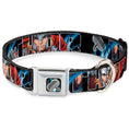 Load image into Gallery viewer, MARVEL AVENGERS Thor's Hammer Full Color Seatbelt Buckle Collar - THOR Poses/Hammer

