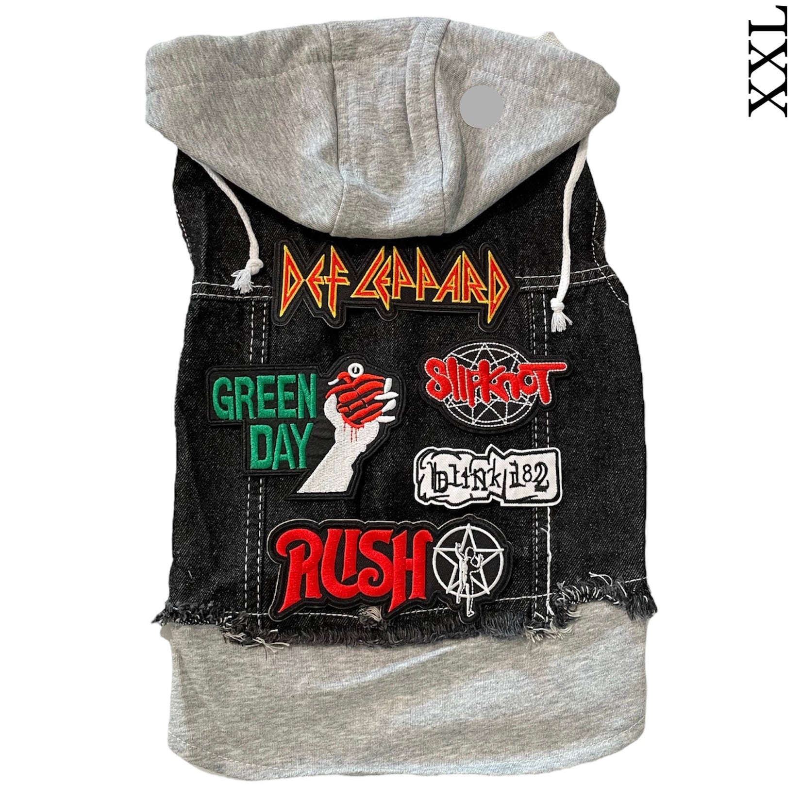 Black Rocker Hoodie - DEF LEPPARD
