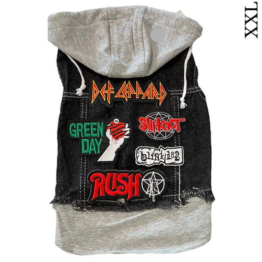 Black Rocker Hoodie - DEF LEPPARD