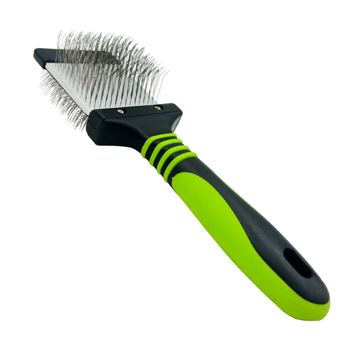 Mini Slicker Brush Green by Dog Fashion Spa