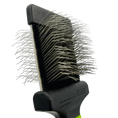 Load image into Gallery viewer, Mini Slicker Brush Green by Dog Fashion Spa
