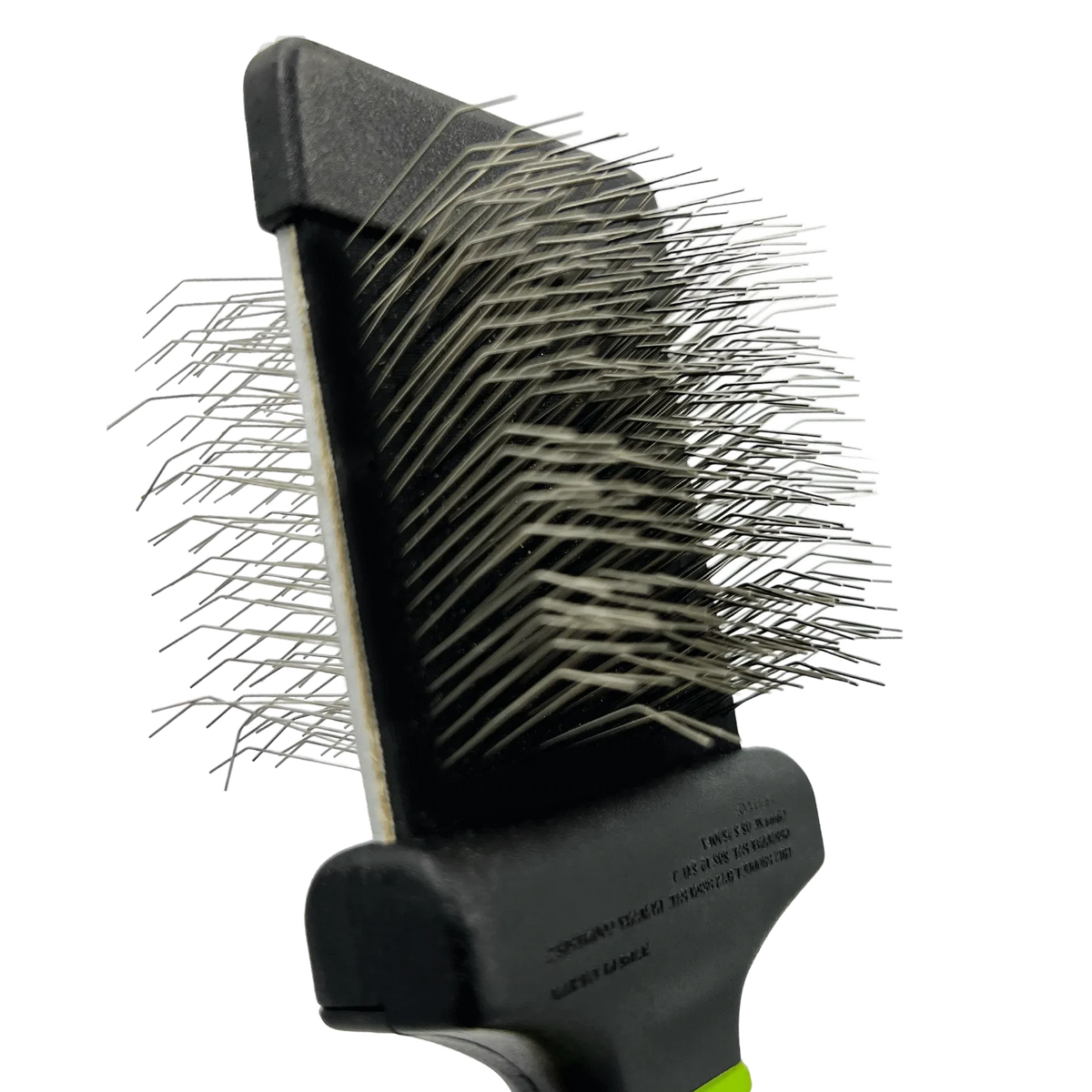 Mini Slicker Brush Green by Dog Fashion Spa