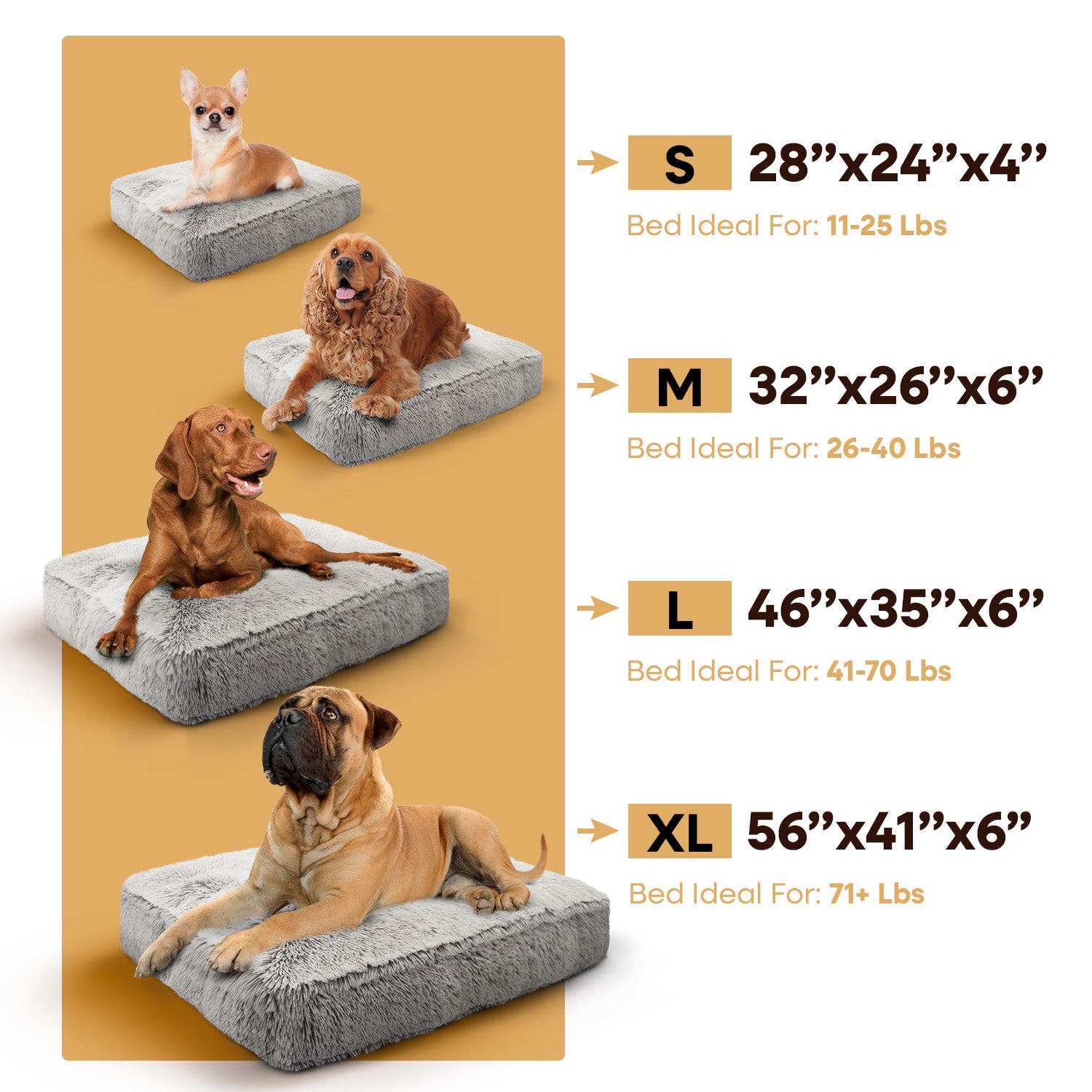 Rectangle Bed - Southlake Paws