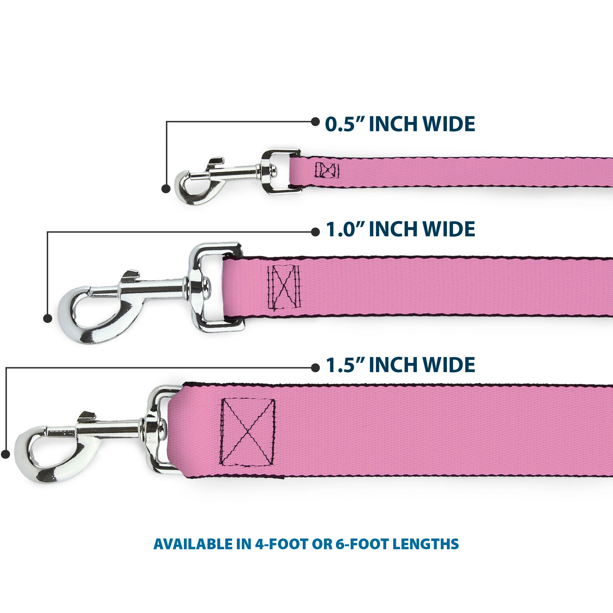 Dog Leash - Baby Pink