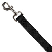 Dog Leash - Black Nylon