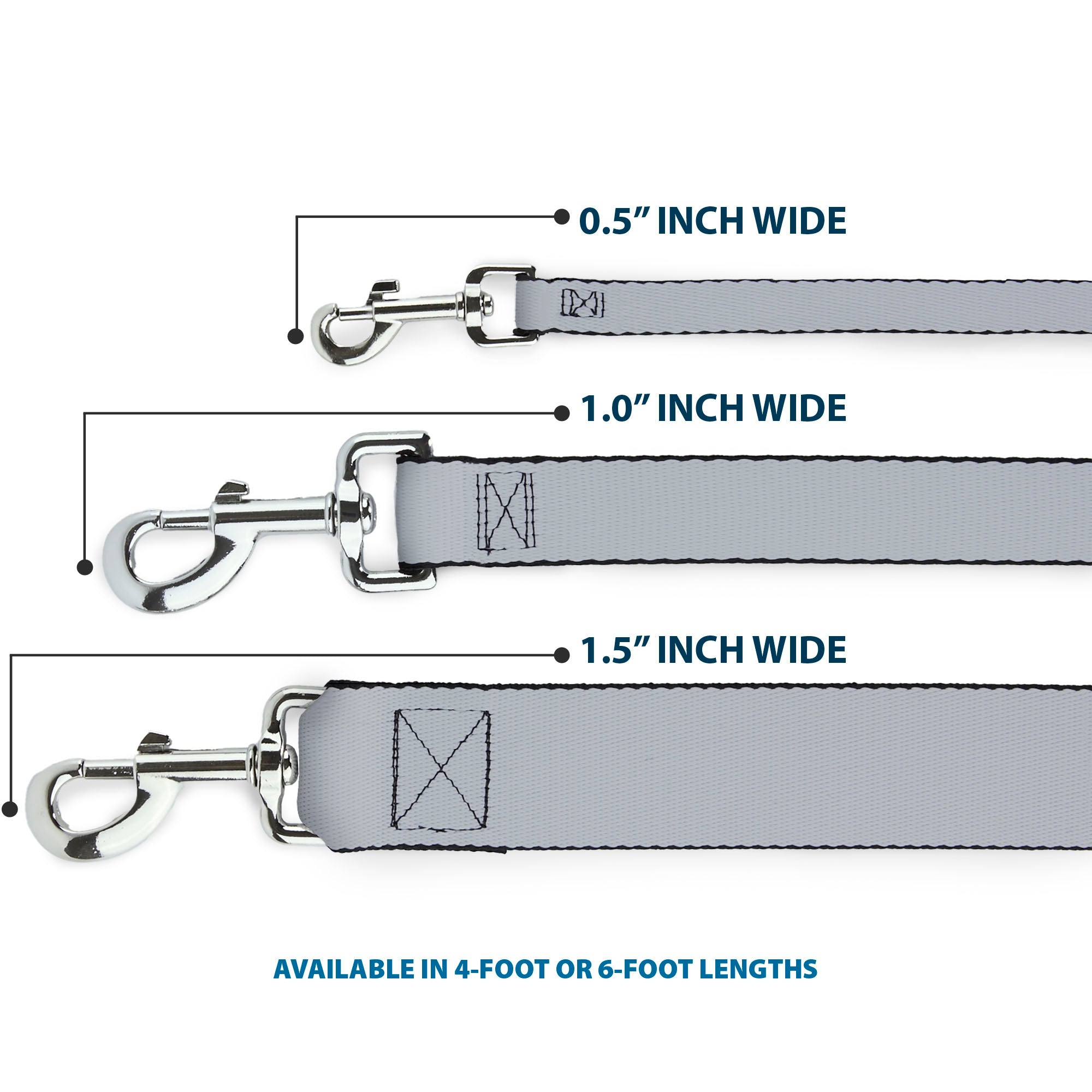 Dog Leash - Silver