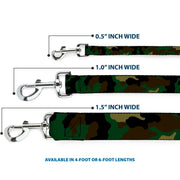 Dog Leash - Camo Olive