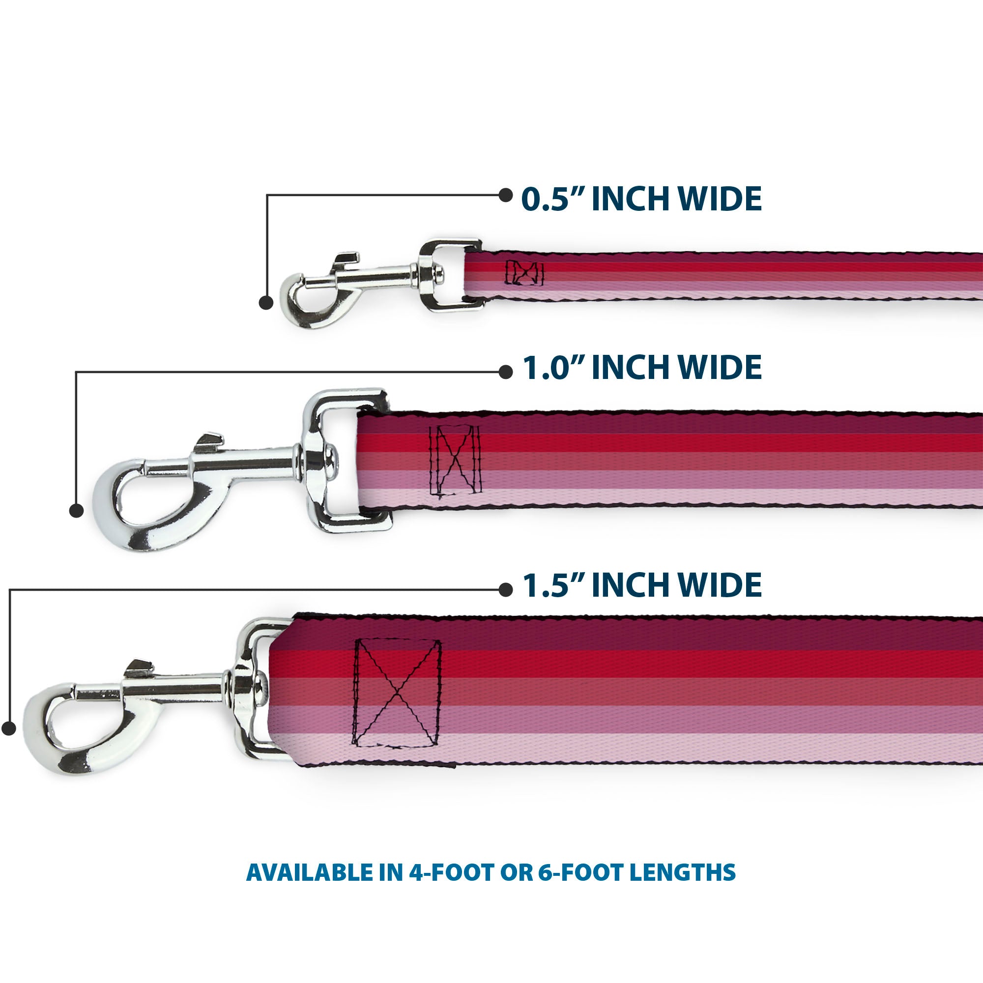 Dog Leash - Spectrum Pink