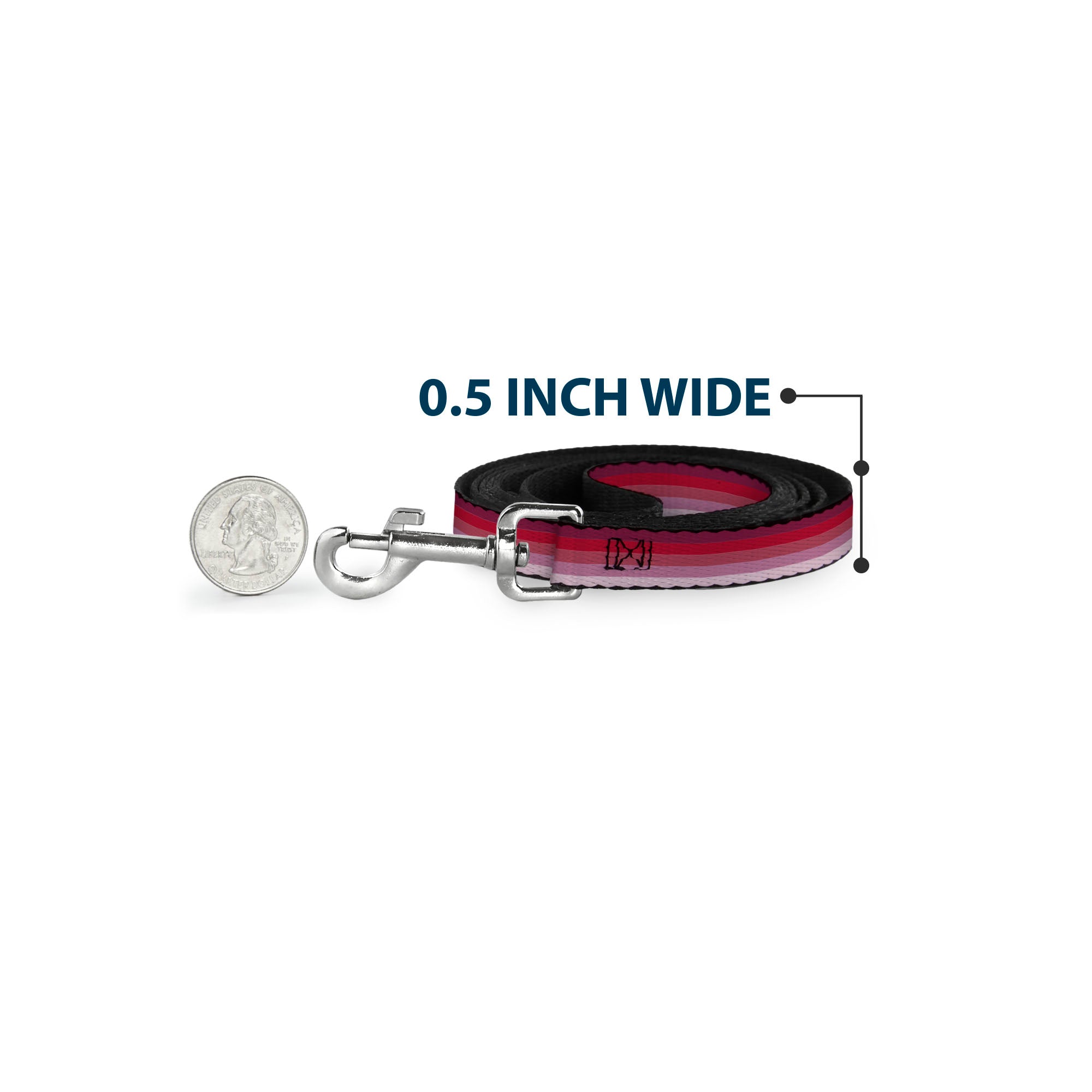 Dog Leash - Spectrum Pink