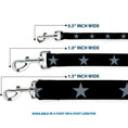 Load image into Gallery viewer, Dog Leash - Star Black/Silver
