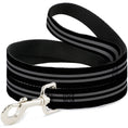 Load image into Gallery viewer, Dog Leash - Stripe Black/Gray
