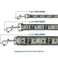 Load image into Gallery viewer, Dog Leash - 100 Dollar Bills
