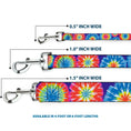 Load image into Gallery viewer, Dog Leash - 70's Tie Dye

