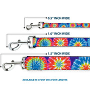 Dog Leash - 70's Tie Dye