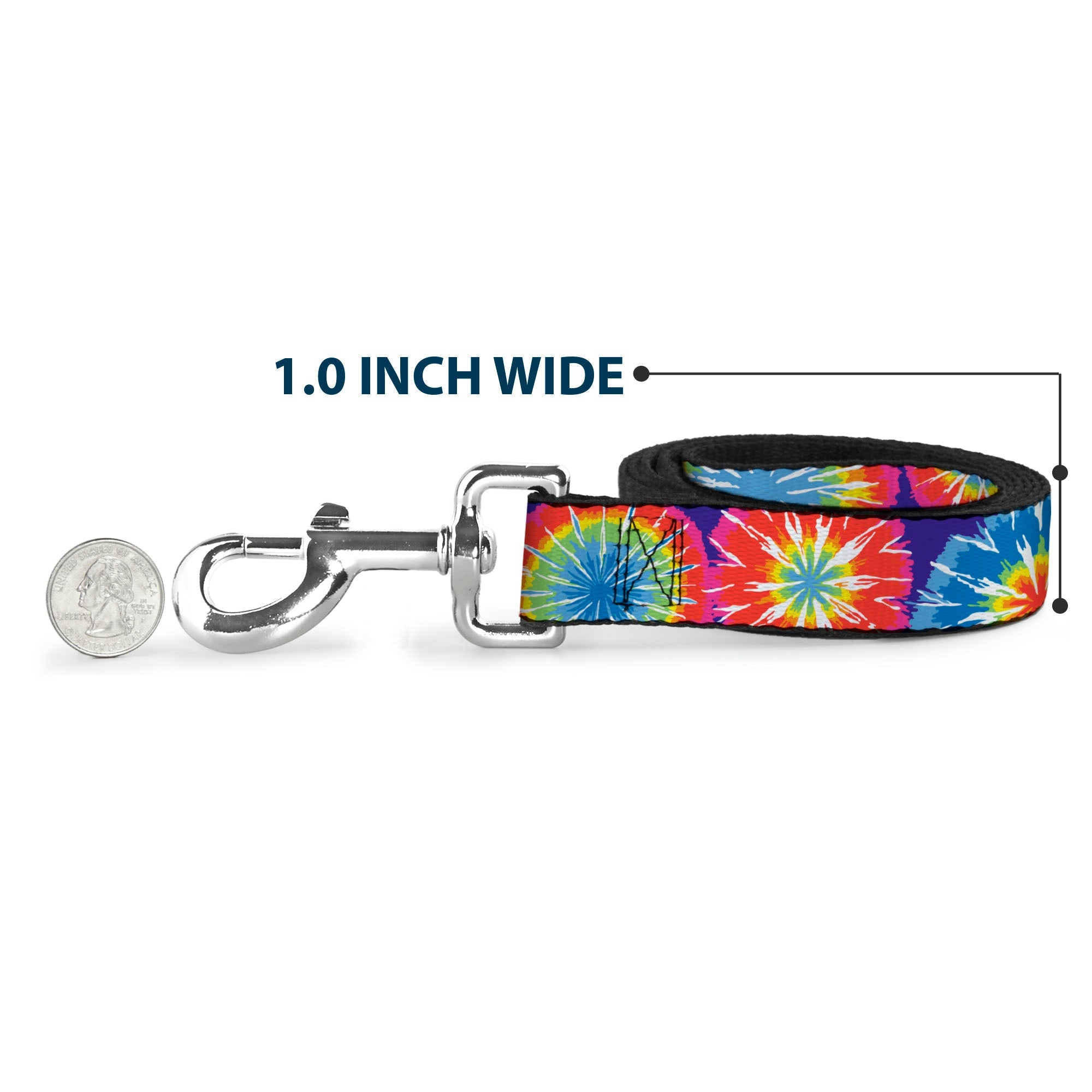Dog Leash - 70's Tie Dye