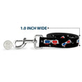 Load image into Gallery viewer, Dog Leash - 3-D Glasses Dripping w/Stars
