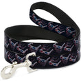 Load image into Gallery viewer, Dog Leash - 3-D Glasses Black
