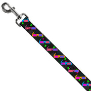Dog Leash - 3-D Glasses w/Stars Multi Color