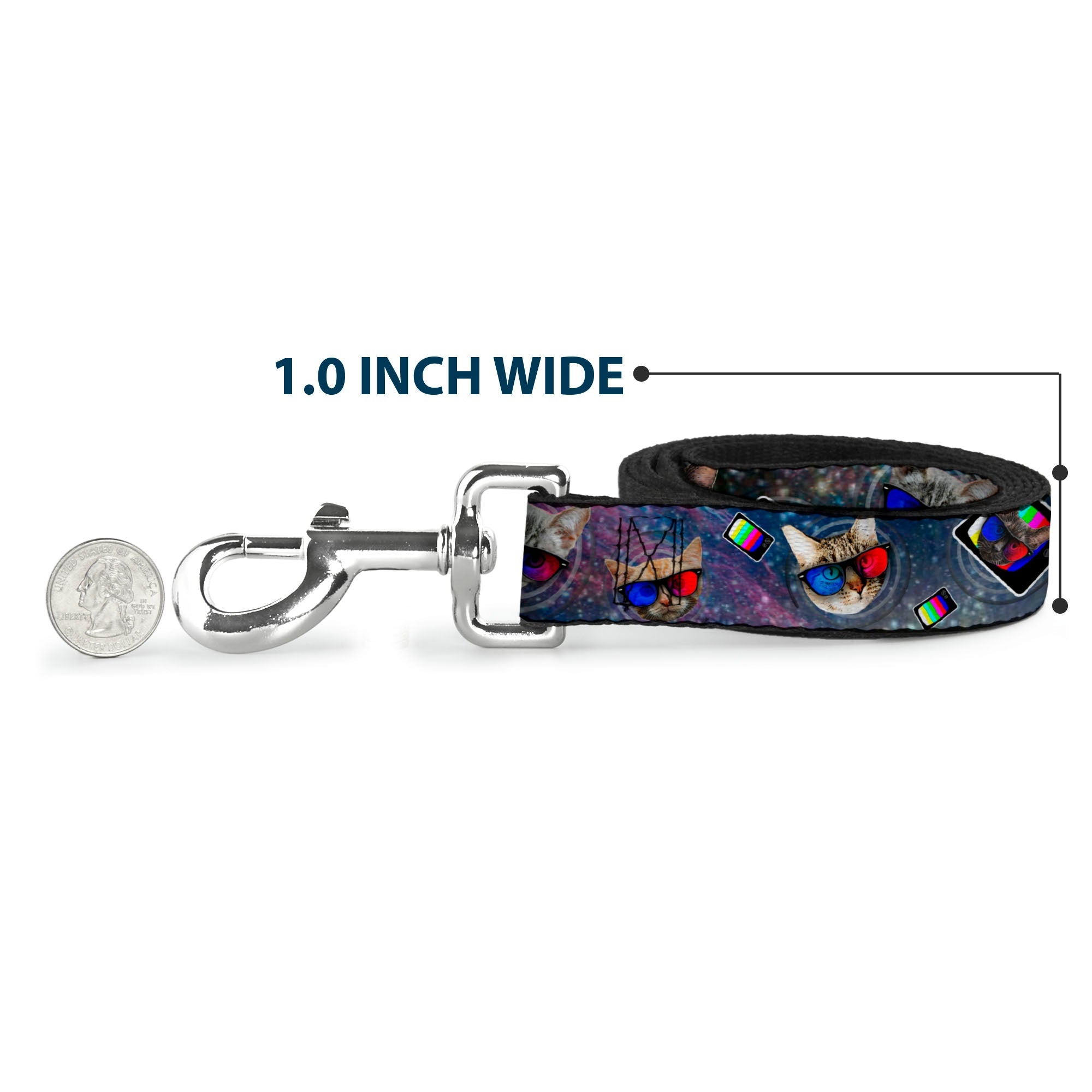 Dog Leash - 3-D TV Cats in Space