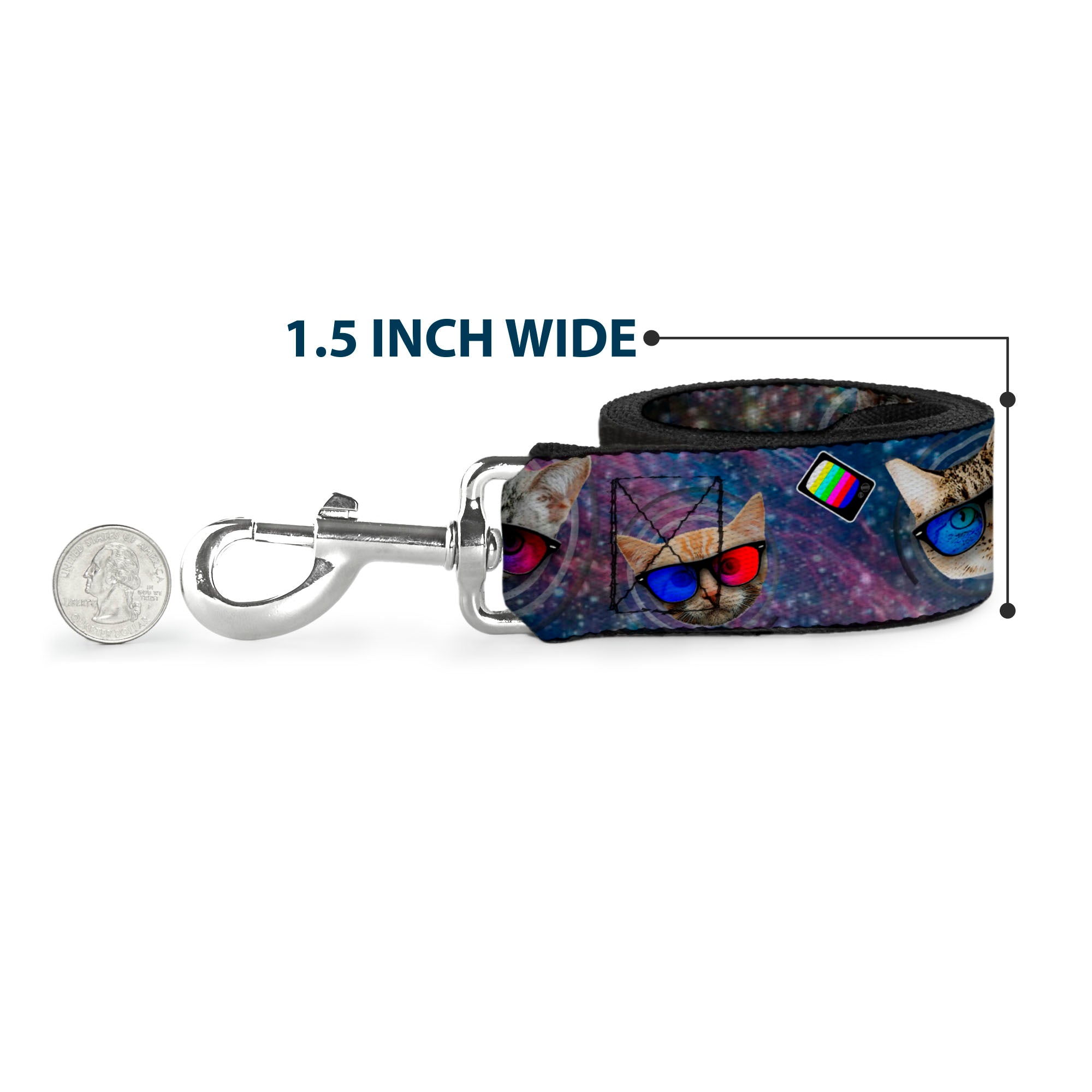 Dog Leash - 3-D TV Cats in Space