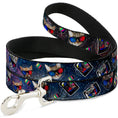Load image into Gallery viewer, Dog Leash - 3-D TV Cats in Space
