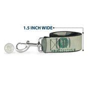 Dog Leash - 100 Dollar Bill CLOSE-UP
