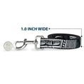 Load image into Gallery viewer, Dog Leash - 100 Dollar Bill CLOSE-UP White/Black
