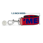 Dog Leash - 'MERICA/US Flag Red/Blue/White