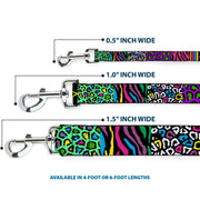 Dog Leash - Animal Skins & Stripes 2