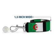 Dog Leash - Algeria Flags