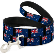 Dog Leash - Australia Flags