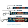 Load image into Gallery viewer, Dog Leash - Americana Vintage Stars & Stripes
