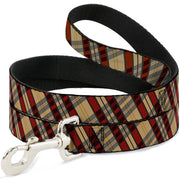 Dog Leash - Americana Plaid X