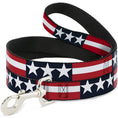 Load image into Gallery viewer, Dog Leash - Americana Stars & Stripes
