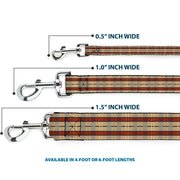 Dog Leash - Americana Plaid