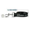 Load image into Gallery viewer, Dog Leash - Americana One Hundred Dollar Bill Elements Black/Gray
