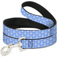 Load image into Gallery viewer, Dog Leash - Anchor2 Monogram Baby Blue/Baby Pink/White
