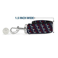 Load image into Gallery viewer, Dog Leash - Anchor3 Flip Navy/Red/Cream
