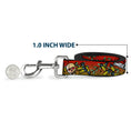 Load image into Gallery viewer, Dog Leash - Born to Raise Hell Red
