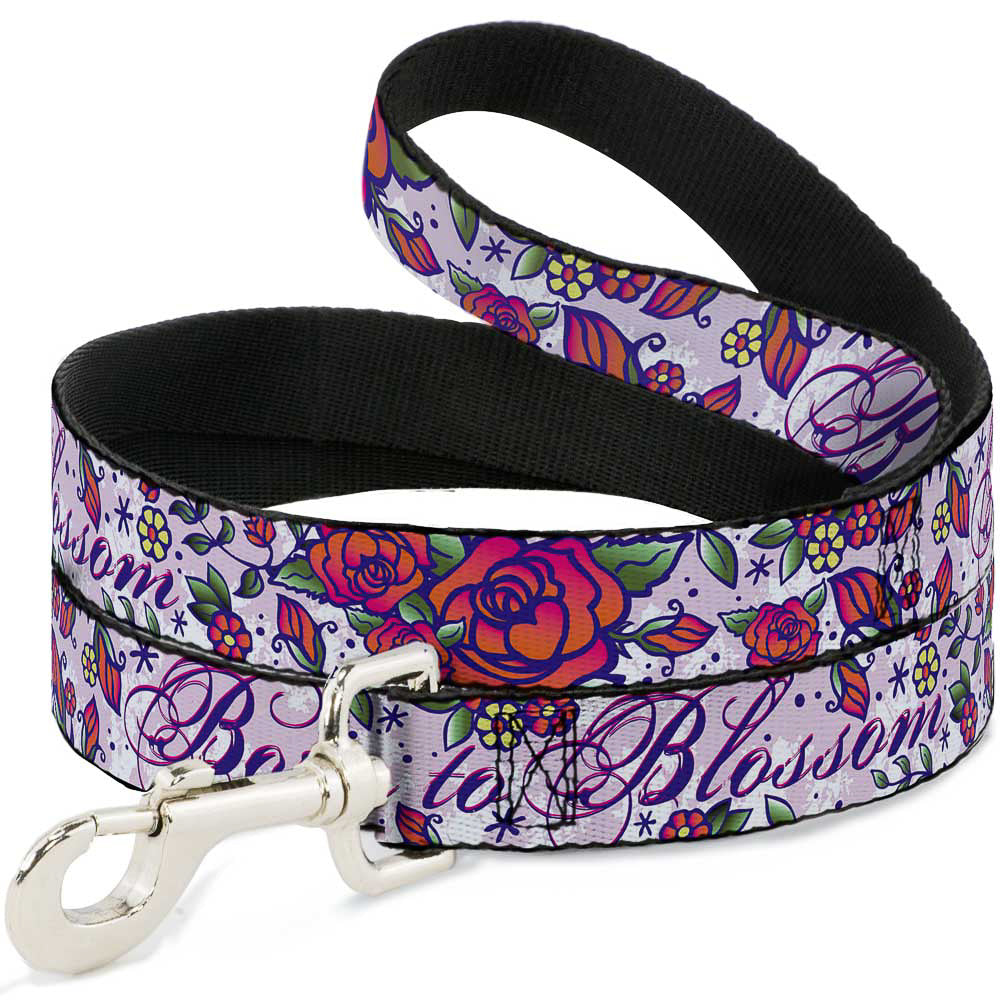Dog Leash - Born to Blossom Blue