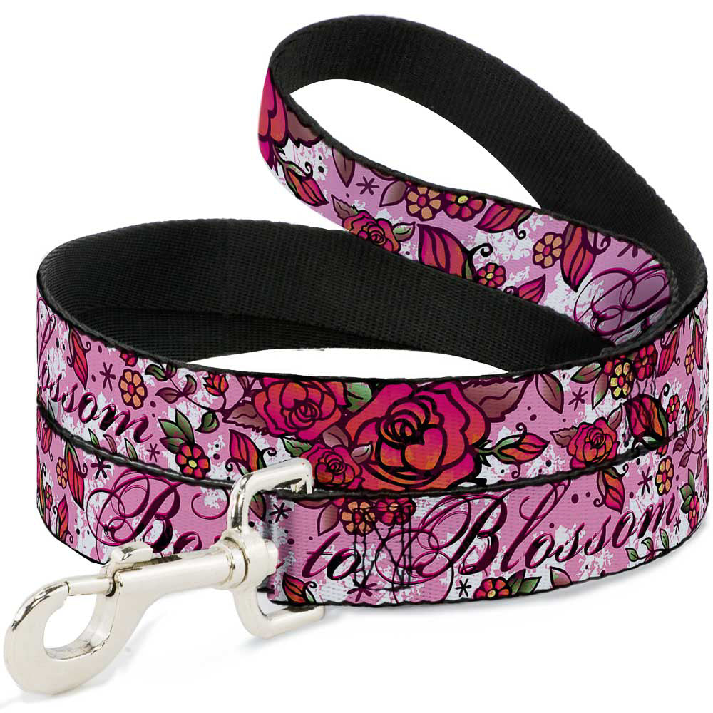 Dog Leash - Born to Blossom Pink